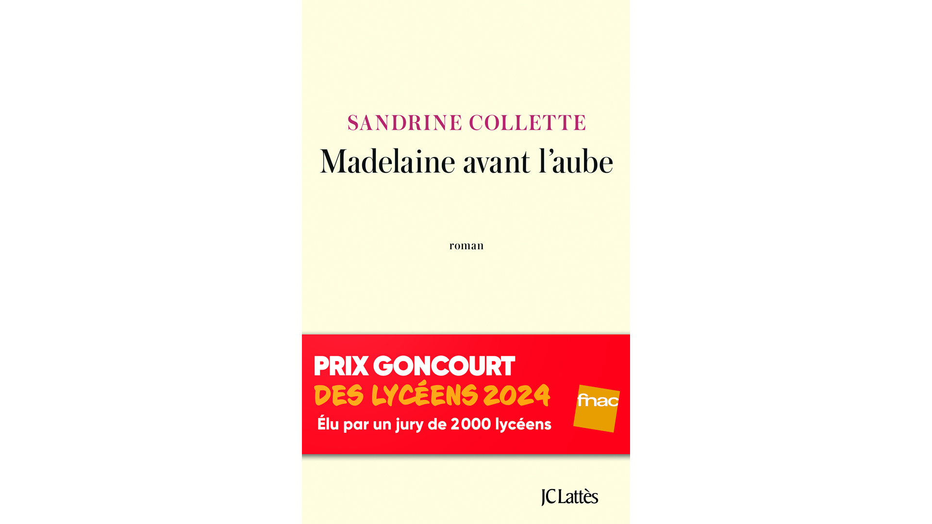 Prix Goncourt des lycéens 2024